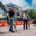 Inicia municipio adecuación vial en Pino Suárez y Madero